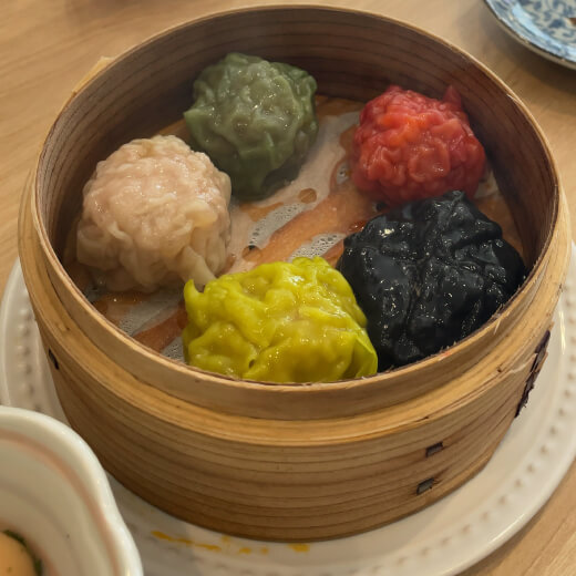 焼売スタンドきんぎょ　焼売5点盛り